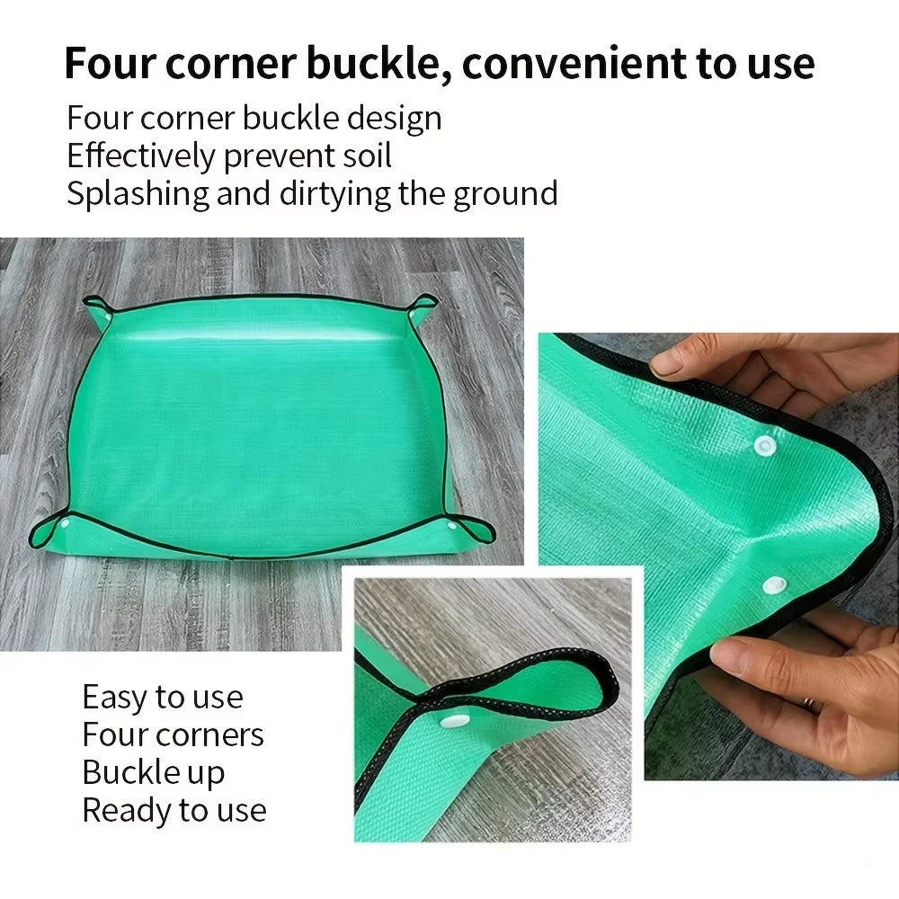 1 PC Planting Mat 50Cm -100Cm Home Gardening Mat Flower and Plant Pot Replacement Tool Gardening Supplies Mat Waterproof Mat