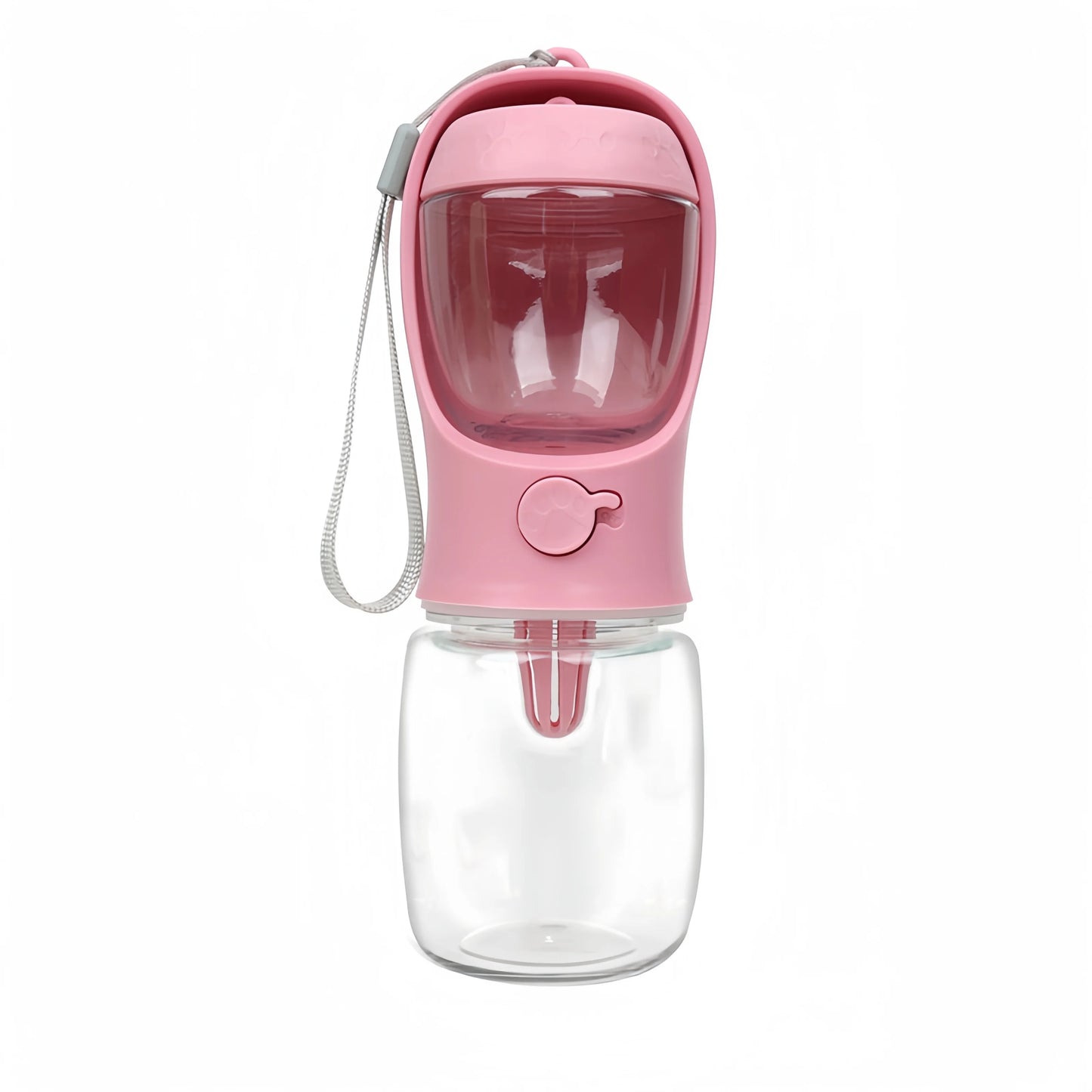 Portable Dog and Cat Water Bottle with Food Storage - Perfect for Outdoor Adventures and Travel