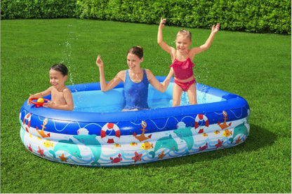 Boat Type Sunshade Pool Children'S Paddling Pool Swimming Pool