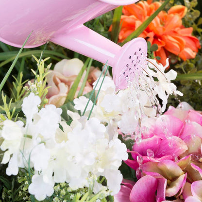 Kids Pink Gardening Tool Set with Canvas Bag